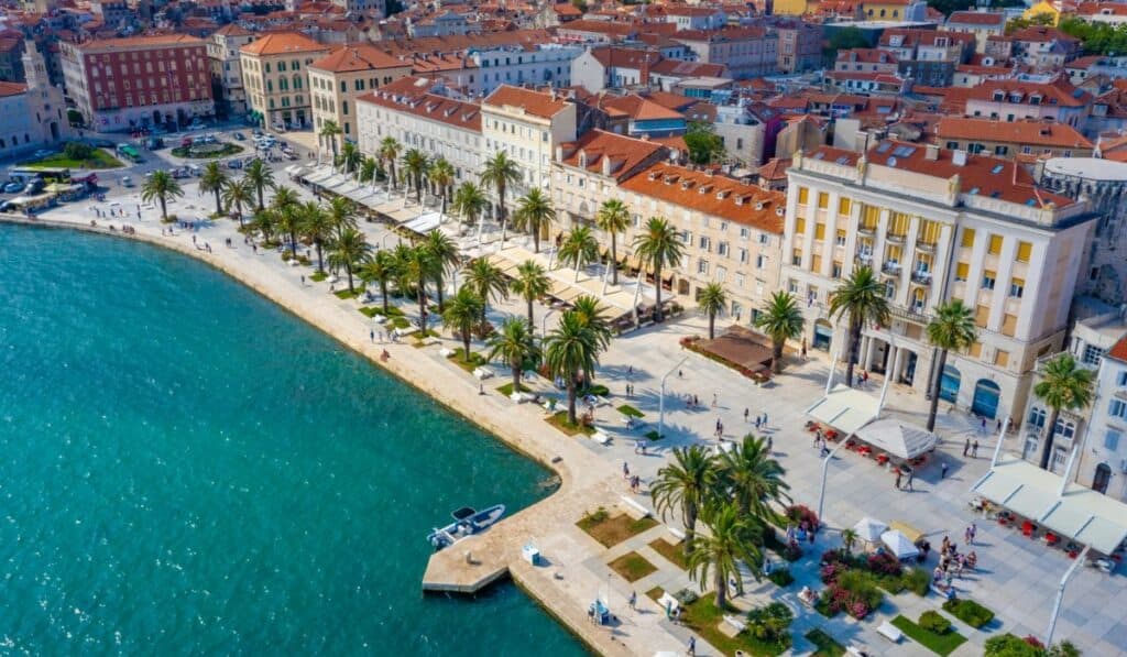 Split in Kroatië